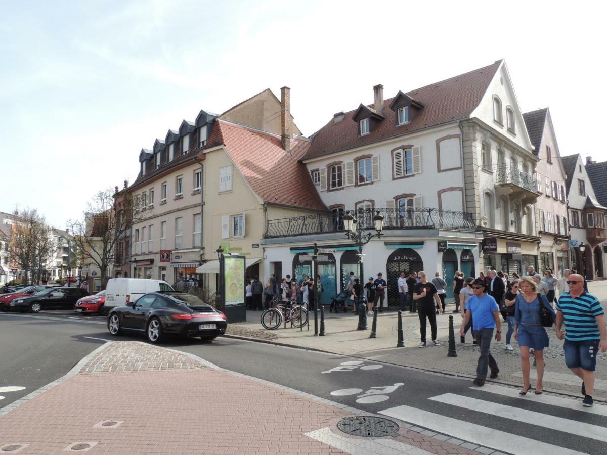 Appart'Azur Haguenau - Centre Grand'Rue - Logements Entiers Pour Voyageur Pro Ngoại thất bức ảnh