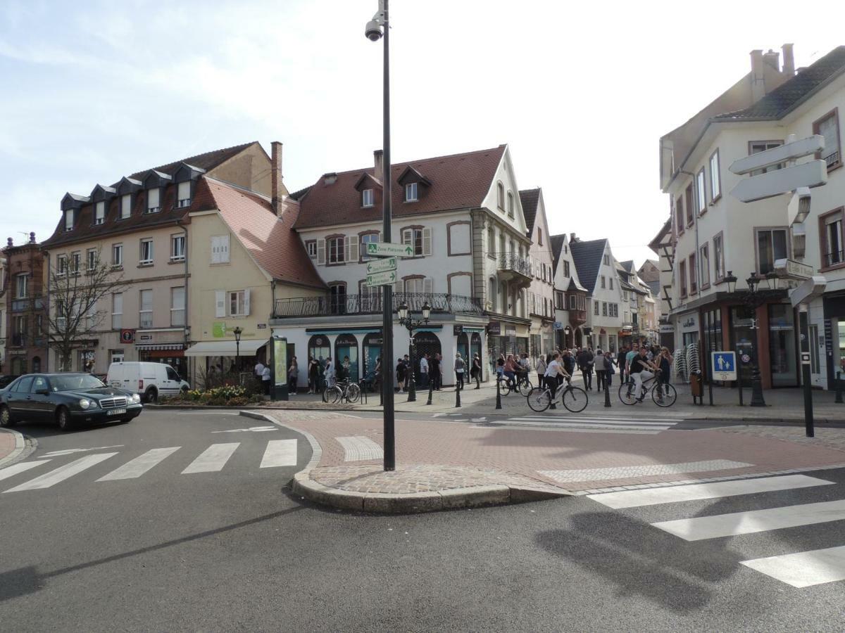 Appart'Azur Haguenau - Centre Grand'Rue - Logements Entiers Pour Voyageur Pro Ngoại thất bức ảnh